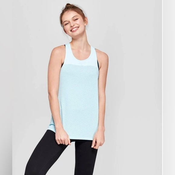 🩶C9 by Champion Light Blue Sports Tank - Picture 3 of 4